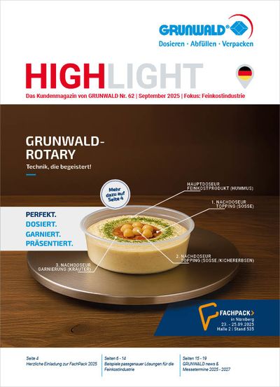 Highlight 62 - Ausgabe - September 2025