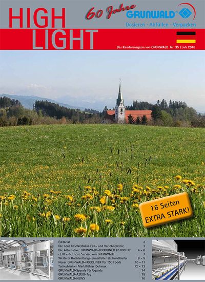 Highlight 35 - Ausgabe - Juli 2016