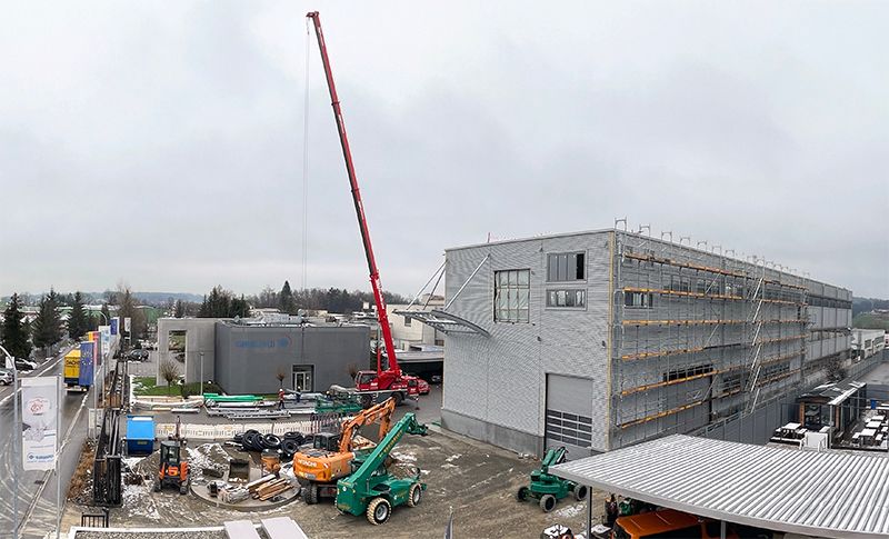 Parkhaus mit 270 Stellplätzen