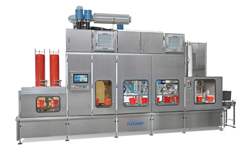Auslieferung der 1. GRUNWALD-Ultraclean (UC)-Eimerfüllanlage